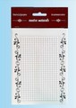 Półperełki samoprz.3mm 527 szt ,kolor biały Półperełki samoprz.3mm 527 szt ,kolor biały